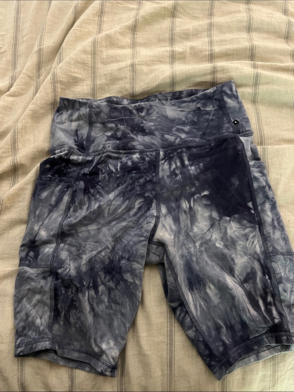 5/$10 item Tie-Dye Active Shorts - blue/Gray